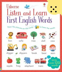 Listen And Learn First English Words de Sam Taplin