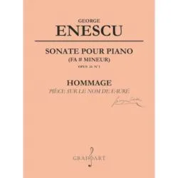 Sonate pour piano. Opus 24, numarul 1 de George Enescu