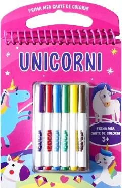 Unicorni 3 ani . Cu carioci