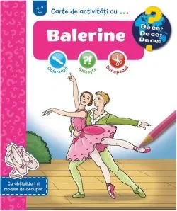 Carte de activități cu... Balerine de Elke Broska