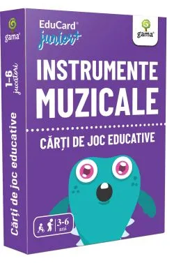 DuoCard - Alfabetul. Instrumente muzicale