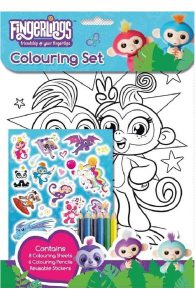 Fingerlings. Set de colorat