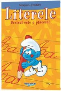 Invata cu strumfii - Literele. Scrisul e o placere