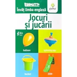Jocuri si jucarii. Invat limba engleza. Colectia Bingoletto