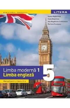 Limba engleza. Limba moderna 1 - Clasa 5 - Manual de Emma Heyderman