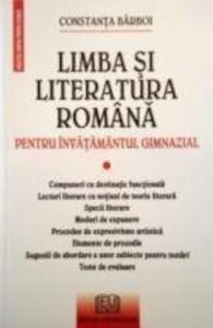 Limba si literatura romana pentru invatamantul gimnazial