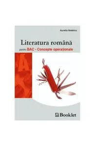 Literatura romana pentru BAC - Concepte Operationale de Aurelia Nedelcu