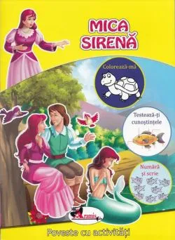 Mica sirenă. Poveste cu activități