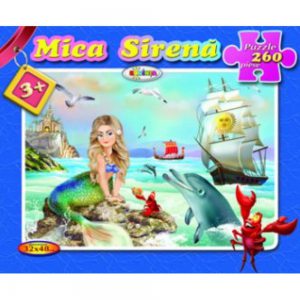 Puzzle - Mica sirena (260 piese)