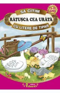 Ratusca cea urata de Sa citim cu litere de tipar