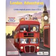 London Adventures Limba engleza pentru clasa a 3-a, semestrul 1 de Robert Bondoroi
