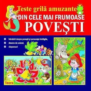 Teste grila amuzante din cele mai frumoase povesti