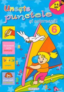 Uneste punctele si coloreaza, Vol. 6