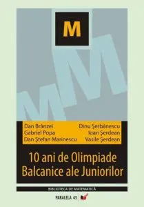 10 Ani De Olimpiade Balcanice Ale Juniorilor de Dinu Serbanescu
