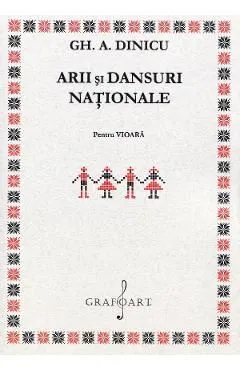 Arii si dansuri nationale pentru vioara solo de Gh. A. Dinicu