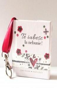 Carte-breloc - Te iubesc la nebunie!
