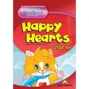 Curs limba engleza Happy Hearts Starter Soft pentru tabla interactiva de Jenny Dooley