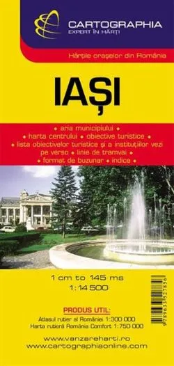 Hartă rutieră Iași