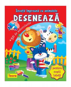 Învață împreună cu animalele. Desenează