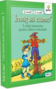 Pachet Invat sa citesc! 5 carti interactive pentru cititorii entuziasti