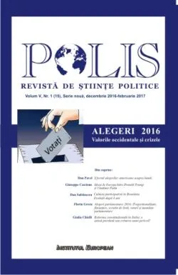 Polis Vol.5 Nr.1(15) Serie noua Decembrie 2016- Februarie 2017Revista de Stiinte Politice