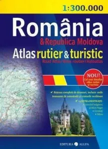 Romania & Republica Moldova. Atlas rutier & turistic de Constantin Furtuna