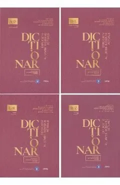 Dictionar explicativ al limbii romane actuale cu sinonime, antonime, paronime, exemple. Set 4 volume de Ana Vulpe
