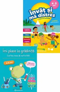 Imi place la gradinita   Invat si ma distrez (4-5 ani) de Jeanine Villani