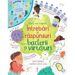 Intrebari si raspunsuri despre bacterii si virusuri (Usborne) de Usborne Books