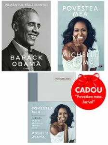 Pachet Obama: Pamantul fagaduintei, Povestea mea. Extra bonus: Povestea mea. Jurnal de Barack Obama