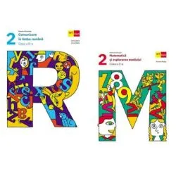 Set Manuale Comunicare in limba romana si Matematica si explorarea mediului pentru clasa a 2-a de Sofia Dobra