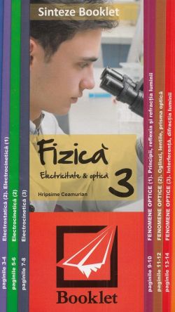 Sinteze Booklet fizica 3: Electricitate si optica