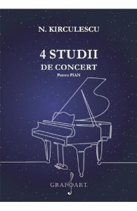 4 studii de concert pentru pian