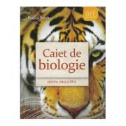 Caiet de biologie pentru clasa a 6-a