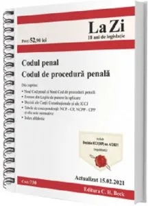 Codul penal si Codul de procedura penala