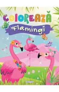 Coloreaza: Flamingi
