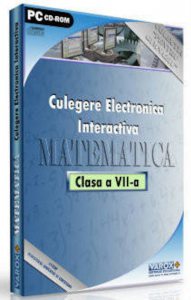 Matematica.Culegere Electronica Interactiva. Clasa a VII-a. CD