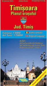 Timisoara. Planul orasului. Jud. Timis