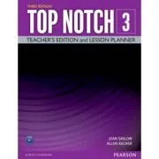 Top Notch 3e Level 3 Teacher's Edition and Lesson Planner de Joan Saslow