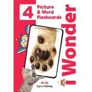 Curs limba engleza iWonder 4 Picture si Word Flashcards de Jenny Dooley