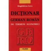 Dictionar german-roman de termeni economici de Magdalena Leca