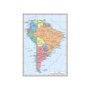 Harta America de Sud A4