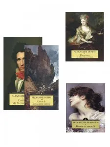 Pachet Literatura Franceza Dumas 3 carti de Alexandre Dumas