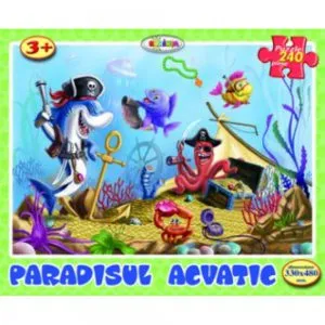 Puzzle - Paradisul acvatic (240 piese)