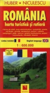 Romania. Harta turistica si rutiera