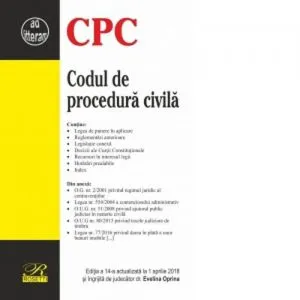 Codul de procedura civila de Evelina Oprina