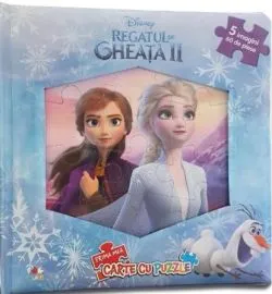 Disney. Regatul de gheață II - Prima mea carte cu puzzle