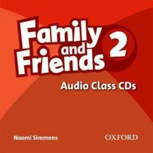 Family and Friends 2 - Audio Class CDs de Naomi Simmons
