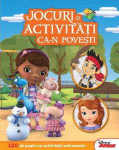 Jocuri si activitati ca-n povesti. 120 de pagini cu activitati antrenante