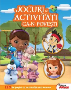 Jocuri si activitati ca-n povesti. 120 de pagini cu activitati antrenante